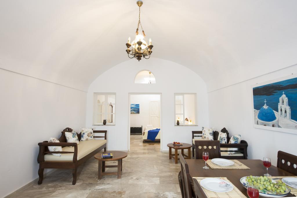 Simantiri Private Villa Megalochori  Pokoj fotografie