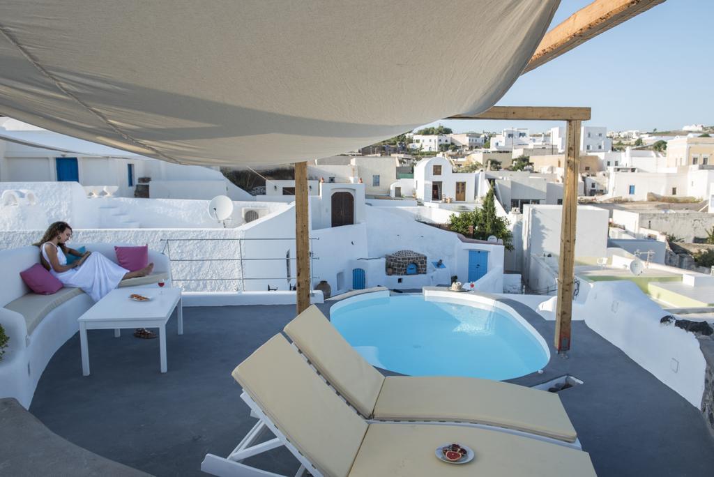 Simantiri Private Villa Megalochori  Pokoj fotografie